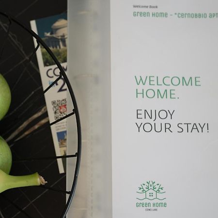 Green Home - Cernobbio Apt Côme Esterno foto