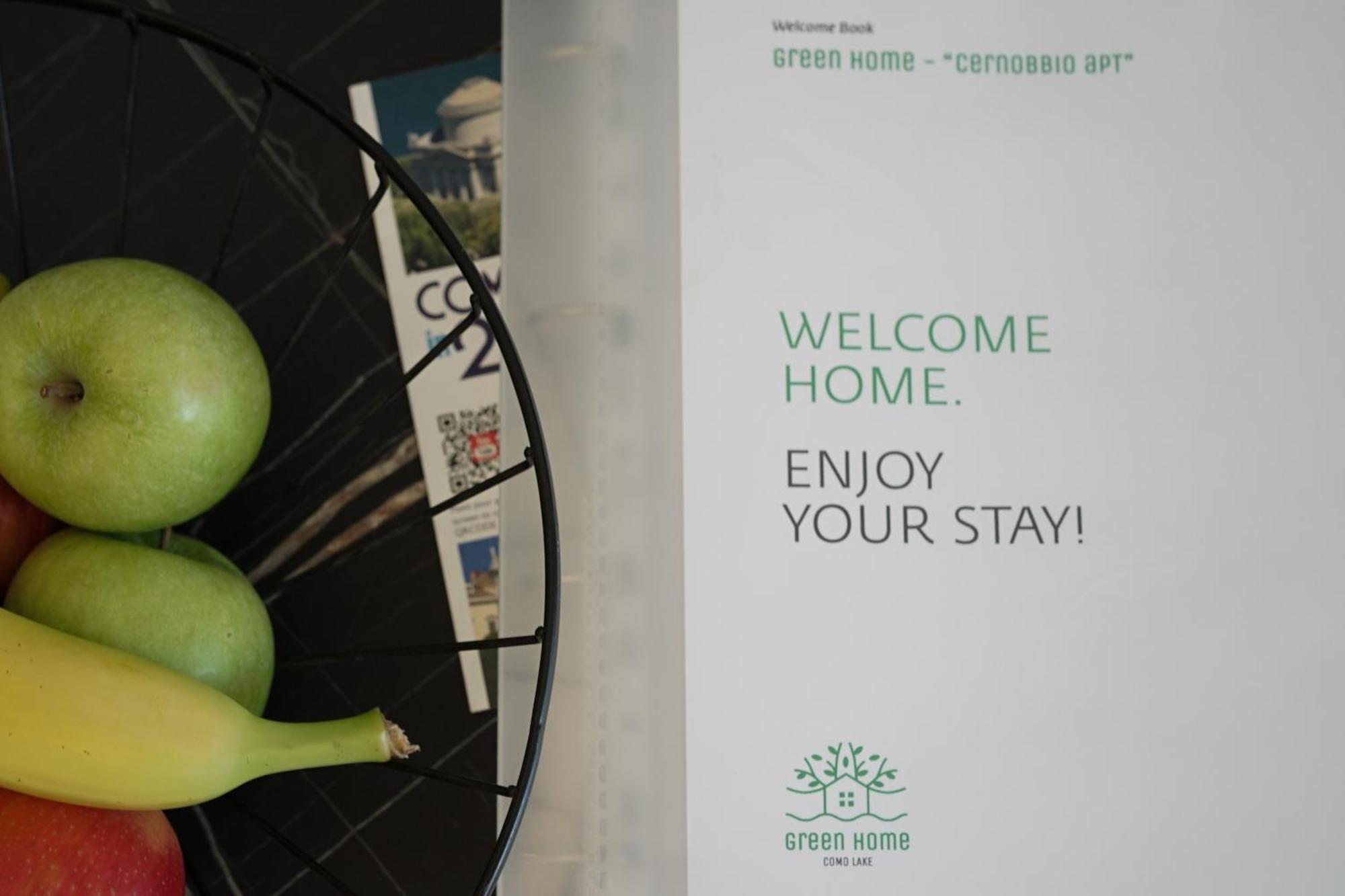 Green Home - Cernobbio Apt Côme Esterno foto